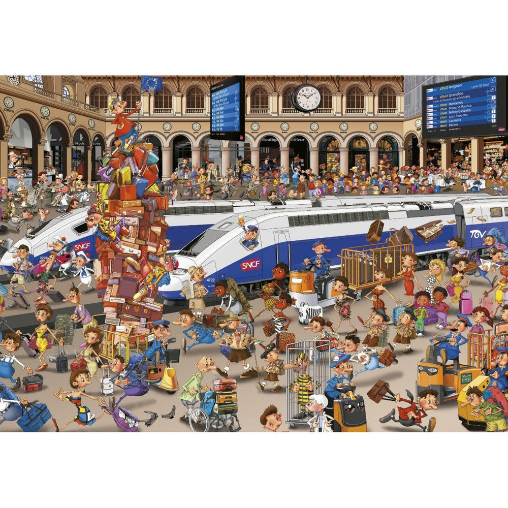 Railway Station 1000 Piece Jigsaw Puzzle Piatnik (ONLINE ORDER ONLY)