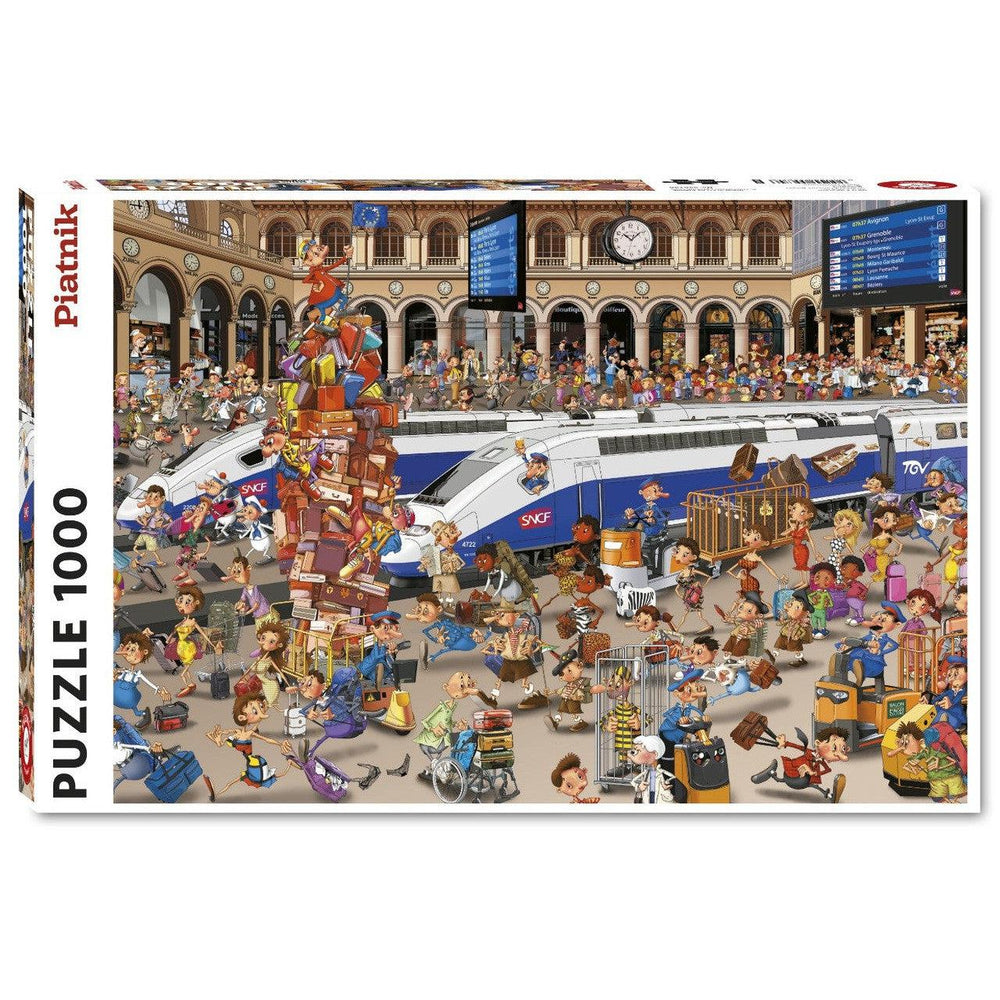 Railway Station 1000 Piece Jigsaw Puzzle Piatnik (ONLINE ORDER ONLY)