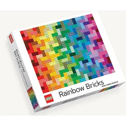 Rainbow Bricks LEGO 1000 Piece Jigsaw Puzzle Chronicle (ONLINE ORDER ONLY)