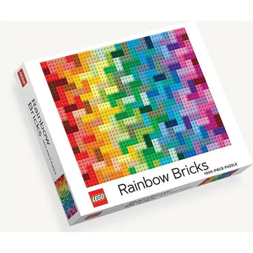 Rainbow Bricks LEGO 1000 Piece Jigsaw Puzzle Chronicle (ONLINE ORDER ONLY)