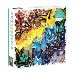Rainbow Butterflies 500 Piece Jigsaw Puzzle Galison (ONLINE ORDER ONLY)