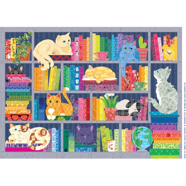 Rainbow Cats 500 Piece Jigsaw Puzzle Cobble Hill (ONLINE ORDER ONLY)