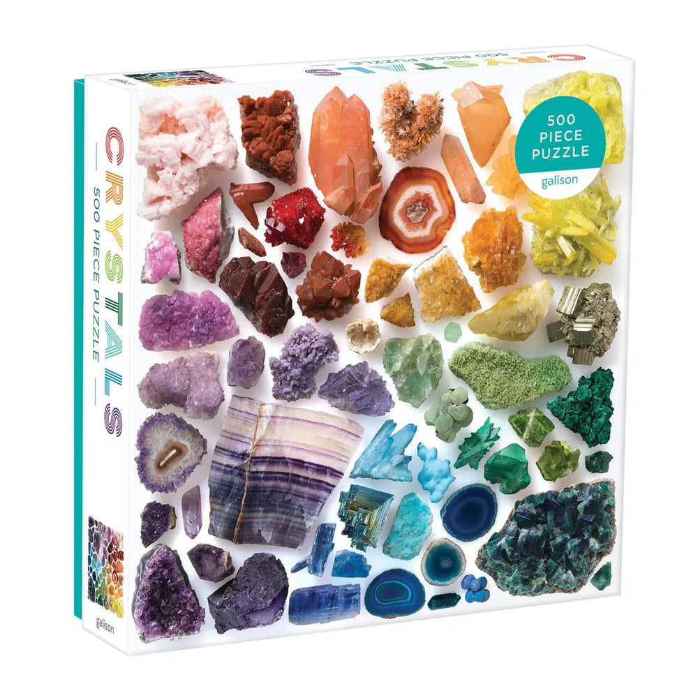 Rainbow Crystals 500 Piece Jigsaw Puzzle Galison (ONLINE ORDER ONLY)