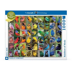 Rainbow of Birds 1000 Piece Jigsaw Puzzle NYPC (ONLINE ORDER ONLY)