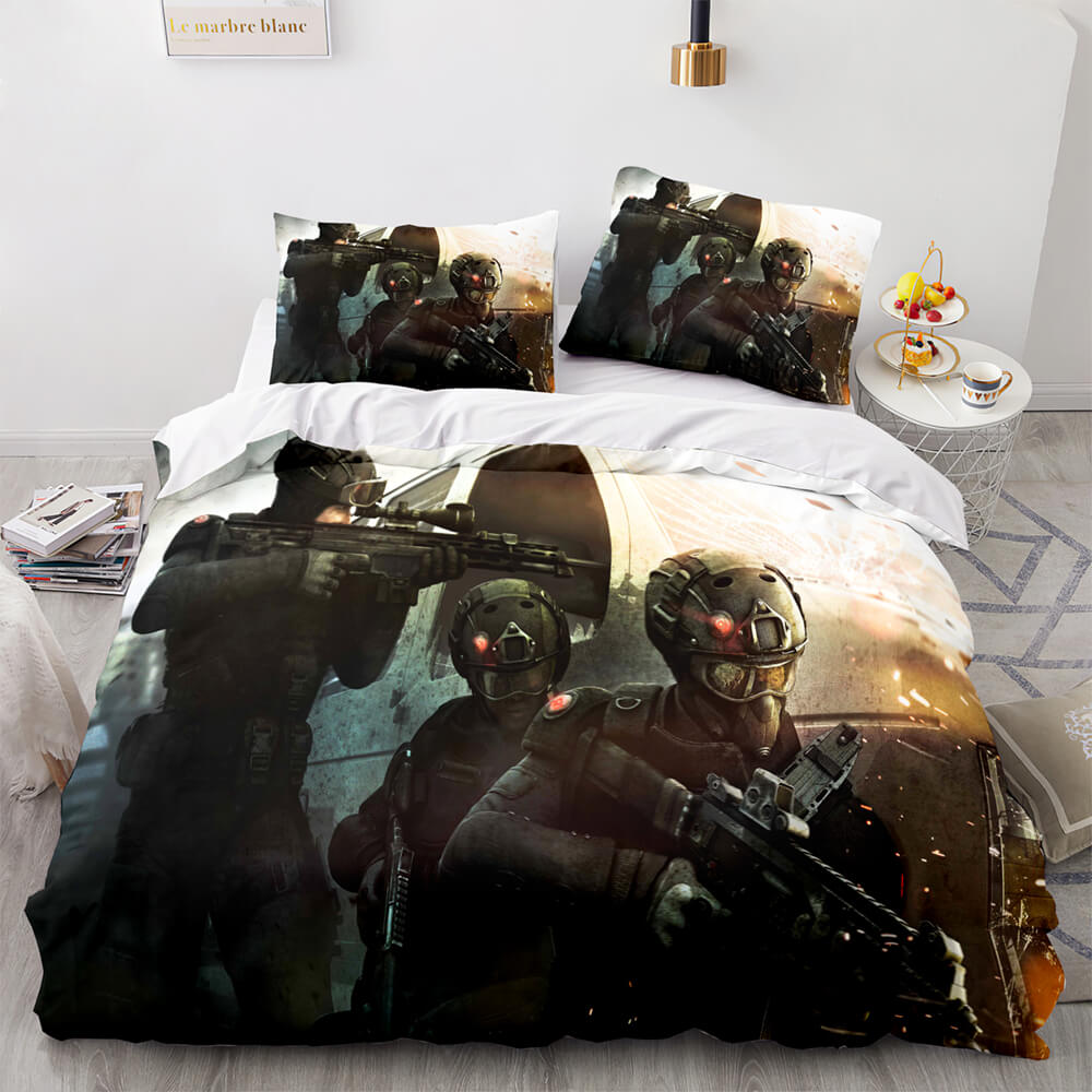 Rainbow Six Siege Bedding Set Quilt Covers Room Decoration (Online Order Only)