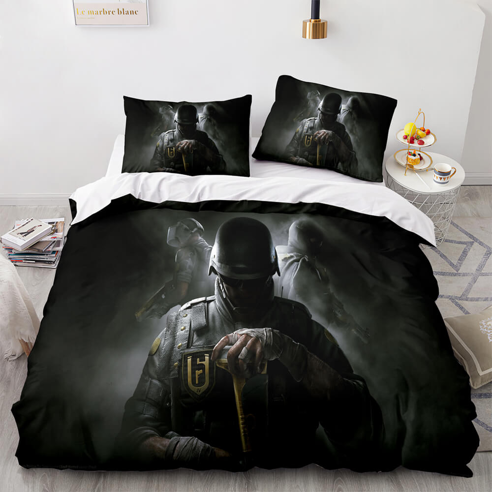 Rainbow Six Siege Bedding Set Quilt Covers Room Decoration (Online Order Only)