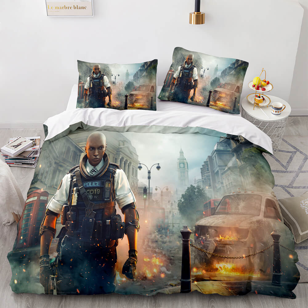 Rainbow Six Siege Bedding Set Quilt Covers Room Decoration (Online Order Only)