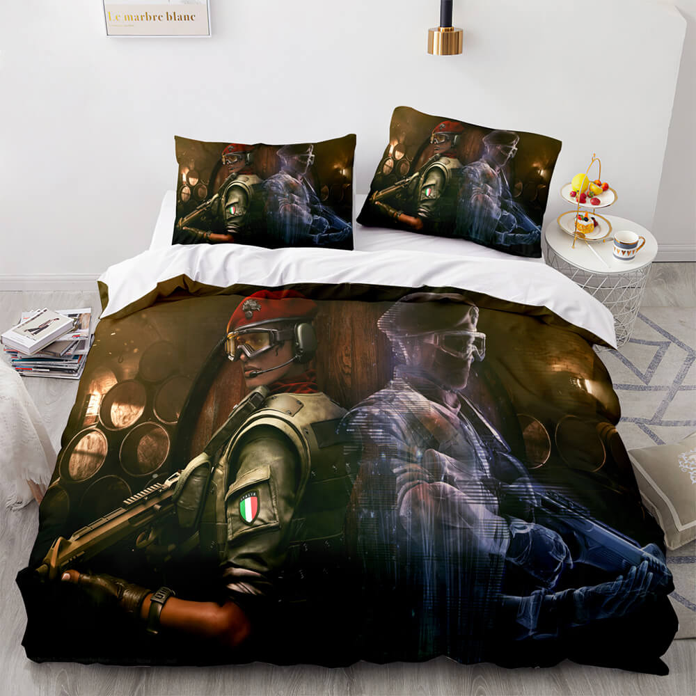 Rainbow Six Siege Bedding Set Quilt Covers Room Decoration (Online Order Only)