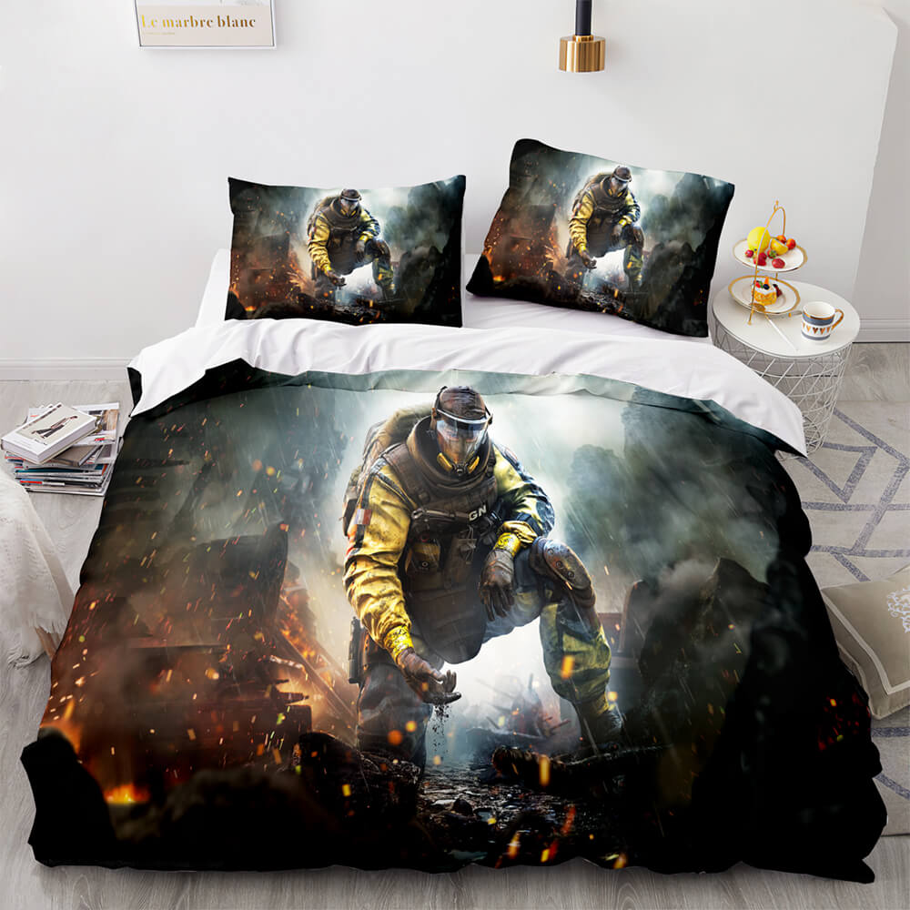 Rainbow Six Siege Cosplay Bedding Set Quilt Covers Without Filler (Online Order Only)