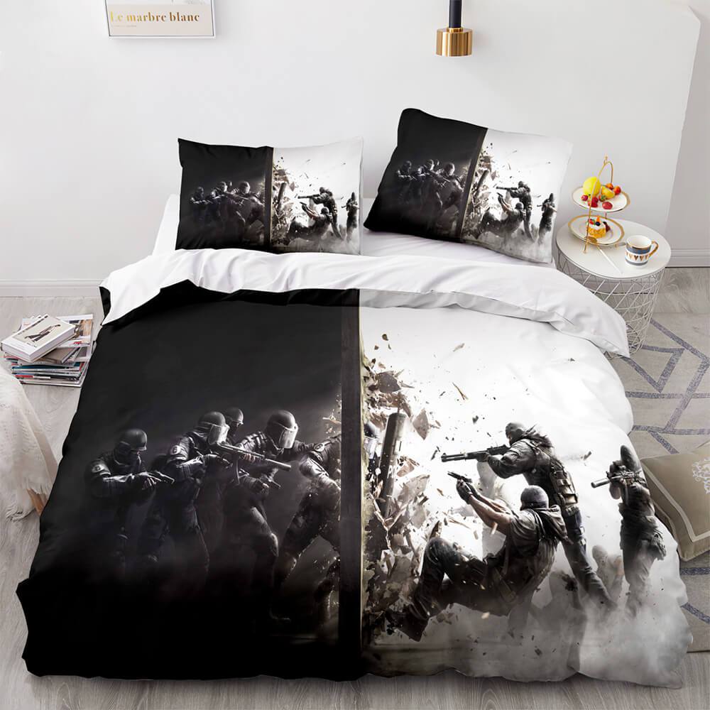 Rainbow Six Siege Bedding Set Duvet Covers Bed Sets (Online Order Only)