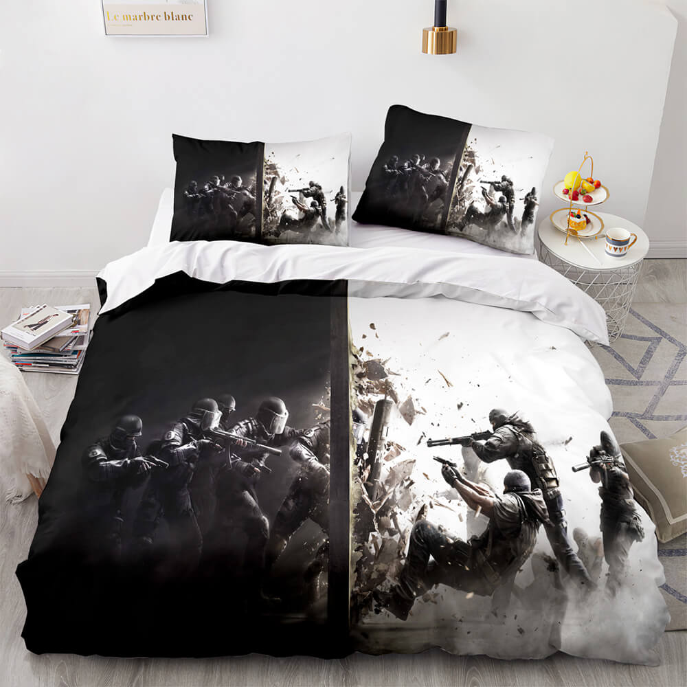 Rainbow Six Siege Cosplay Bedding Set Quilt Covers Without Filler (Online Order Only)