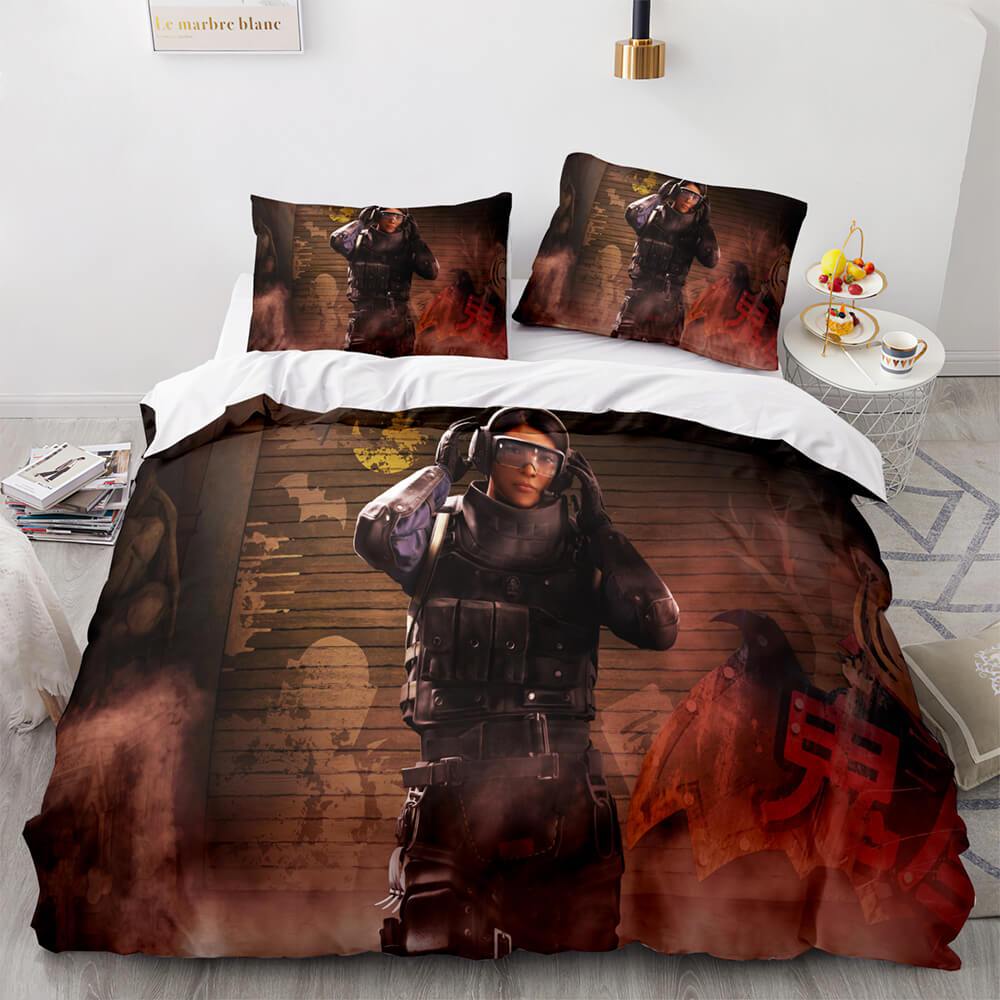Rainbow Six Siege Bedding Set Duvet Covers Bed Sets (Online Order Only)