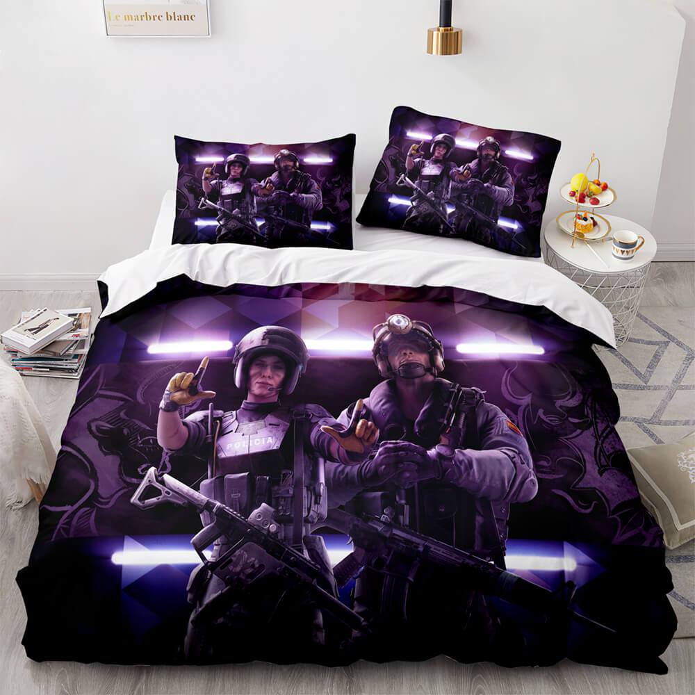 Rainbow Six Siege Bedding Set Duvet Covers Bed Sets (Online Order Only)