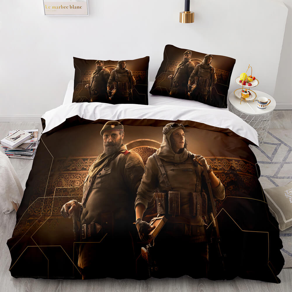 Rainbow Six Siege Cosplay Bedding Set Quilt Covers Without Filler (Online Order Only)