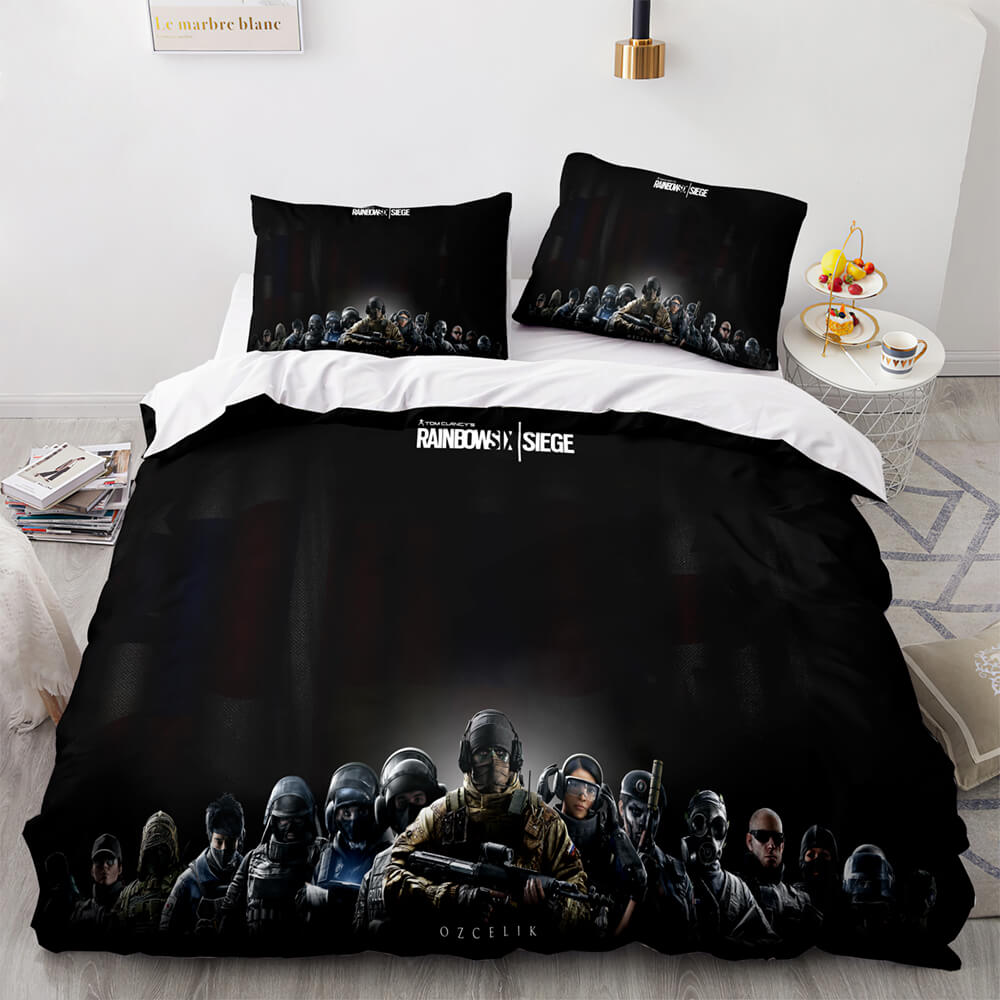 Rainbow Six Siege Cosplay Bedding Set Quilt Covers Without Filler (Online Order Only)