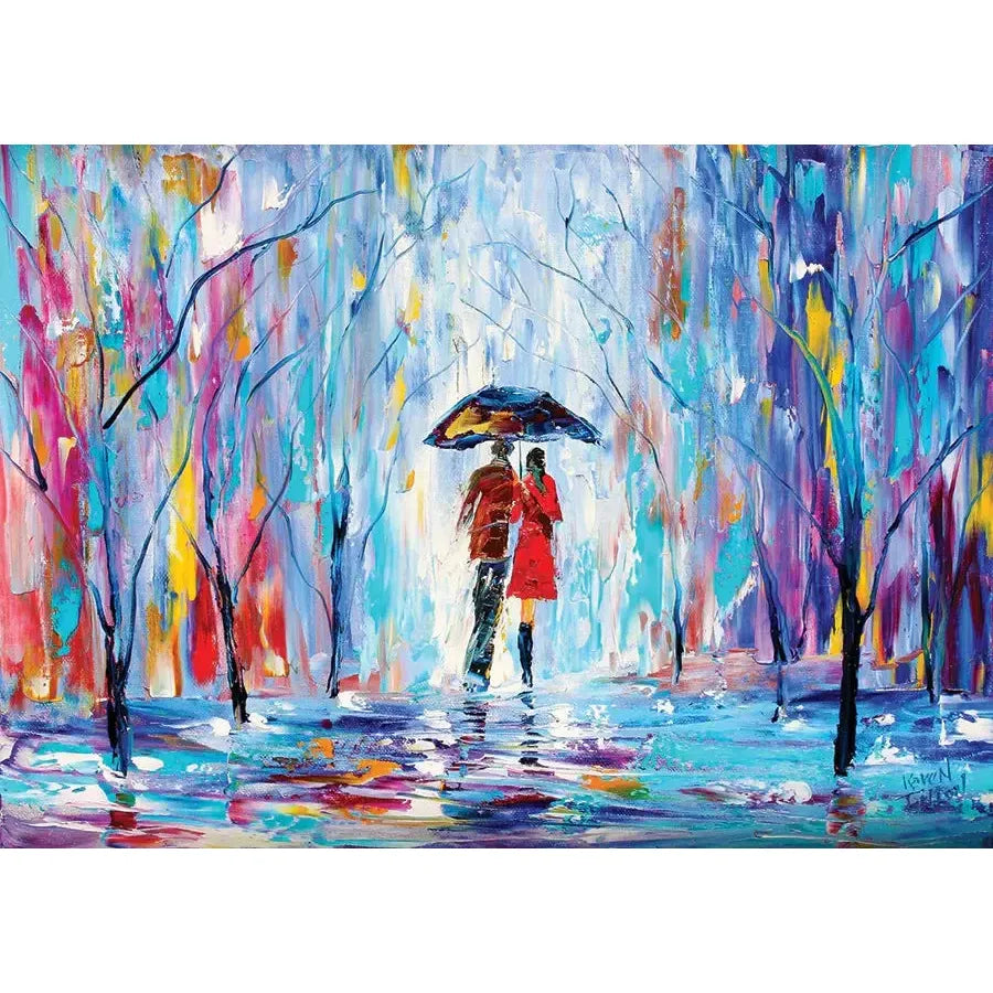 Rainy Love 1000 Piece Jigsaw Puzzle Enjoy (ONLINE ORDER ONLY)