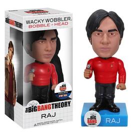 Funko Wacky Wobblers: The Big Bang Theory - Raj (Star Trek) (ONLINE ORDER ONLY)