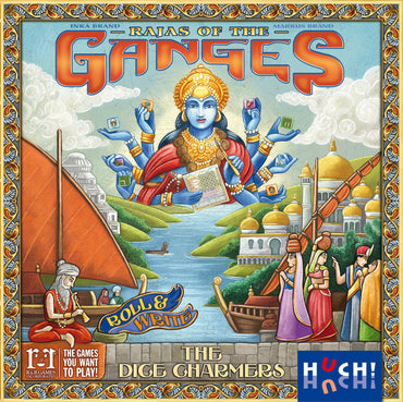 Rajas of the Ganges: The Dice Charmers - Roll & Write (ONLINE ORDER ONLY)