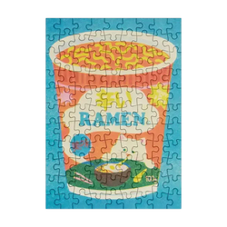Ramen 99 Piece Mini Jigsaw Puzzle Happily