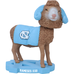 Rameses XXII North Carolina Tar Heels Live Ram Bobblehead (ONLINE ORDER ONLY)