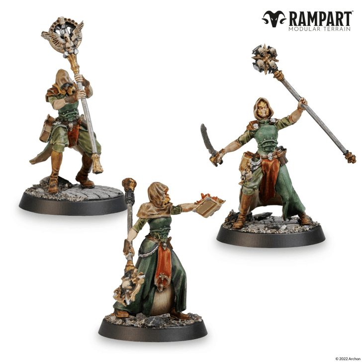 Rampart Modular Terrain: City Defenders Miniature Pack (ONLINE ORDER ONLY)