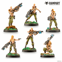 Rampart Modular Terrain: City Defenders Miniature Pack (ONLINE ORDER ONLY)