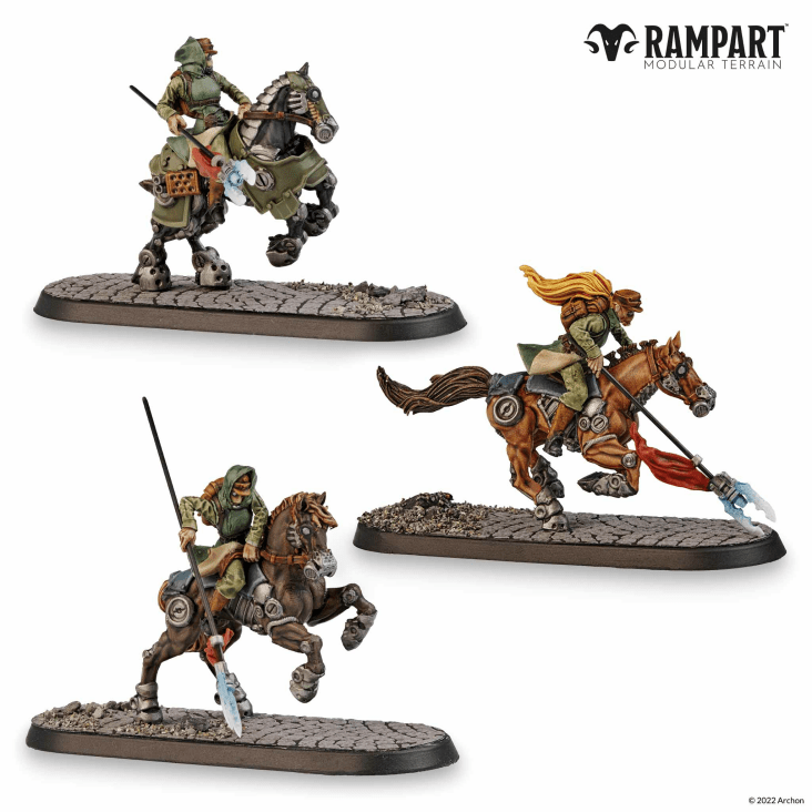 Rampart Modular Terrain: City Defenders Miniature Pack (ONLINE ORDER ONLY)