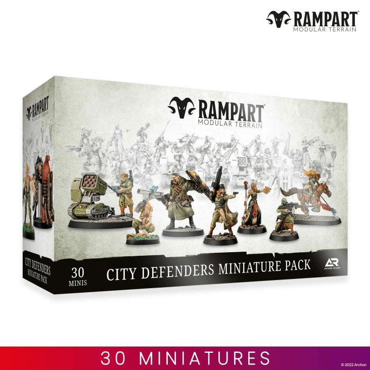 Rampart Modular Terrain: City Ruins Bits (ONLINE ORDER ONLY)
