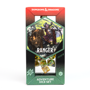 D&D Adventure Dice Set - Ranger Edition | Multi-Color 16pc Collection (ONLINE ORDER ONLY)