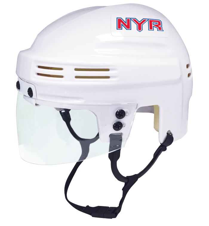 New York Rangers - NHL Collectible Mini Helmet - Picture Inside - FANZ Collectibles (Online Order Only) (ONLINE ORDER ONLY)