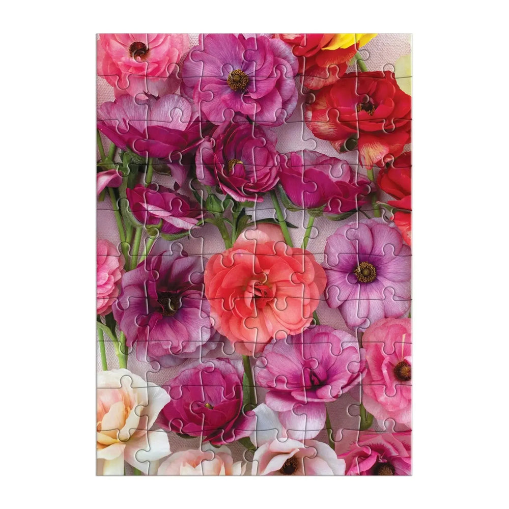 Ranunculus Greeting Card 60 Piece Jigsaw Puzzle Galison (ONLINE ORDER ONLY)