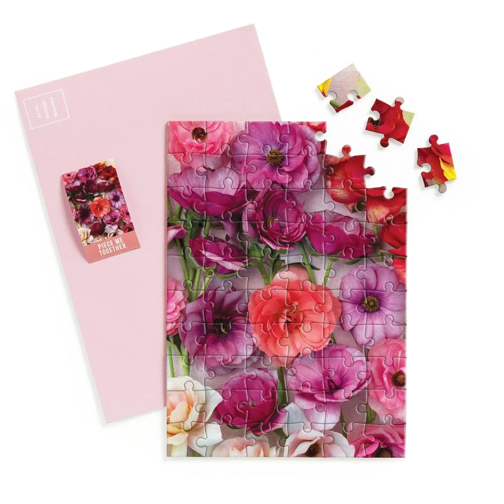 Ranunculus Greeting Card 60 Piece Jigsaw Puzzle Galison (ONLINE ORDER ONLY)