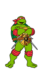 FiGPiN: Teenage Mutant Ninja Turtles - Raphael #569 (ONLINE ORDER ONLY)