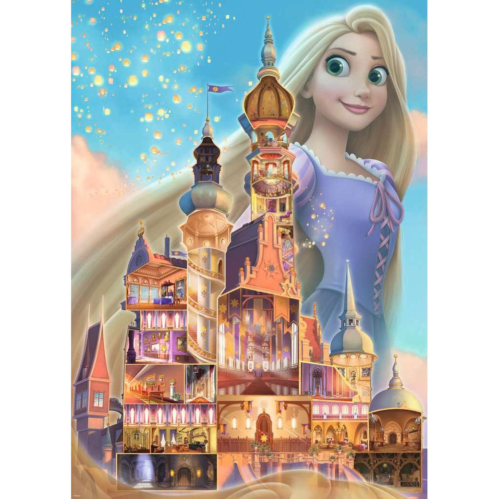 Rapunzel "Disney Castle Collection" 1000 Piece Jigsaw Puzzle Ravensburger (ONLINE ORDER ONLY)