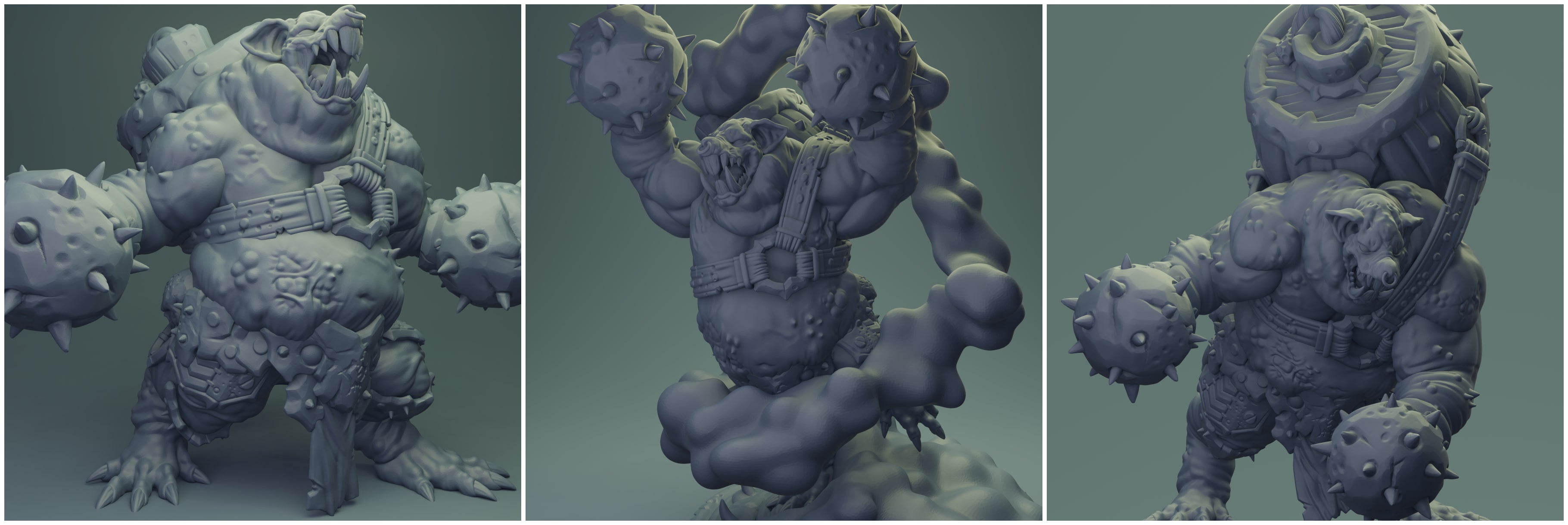 3D Printed Nafarrate Rats Army Rat Bomb Set 28mm 32mm D&D (Online Only)