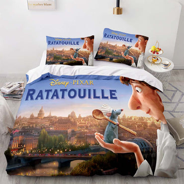 Ratatouille Bedding Set Pattern Quilt Cover Without Filler (Online Order Only)