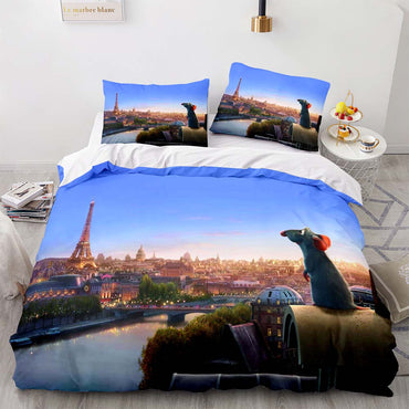 Ratatouille Bedding Set Pattern Quilt Cover Without Filler (Online Order Only)
