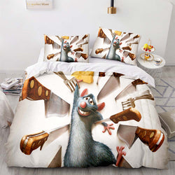 Ratatouille Bedding Set Pattern Quilt Cover Without Filler (Online Order Only)