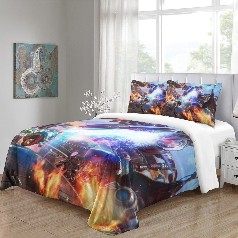 Ratchet Clank Rift Apart Bedding Set Quilt Cover Without Filler (Online Order Only)