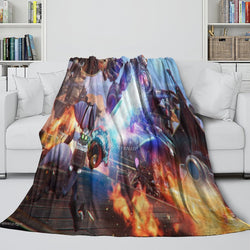 Ratchet Clank Rift Apart Blanket Flannel Throw Room Decoration (Online Order Only)