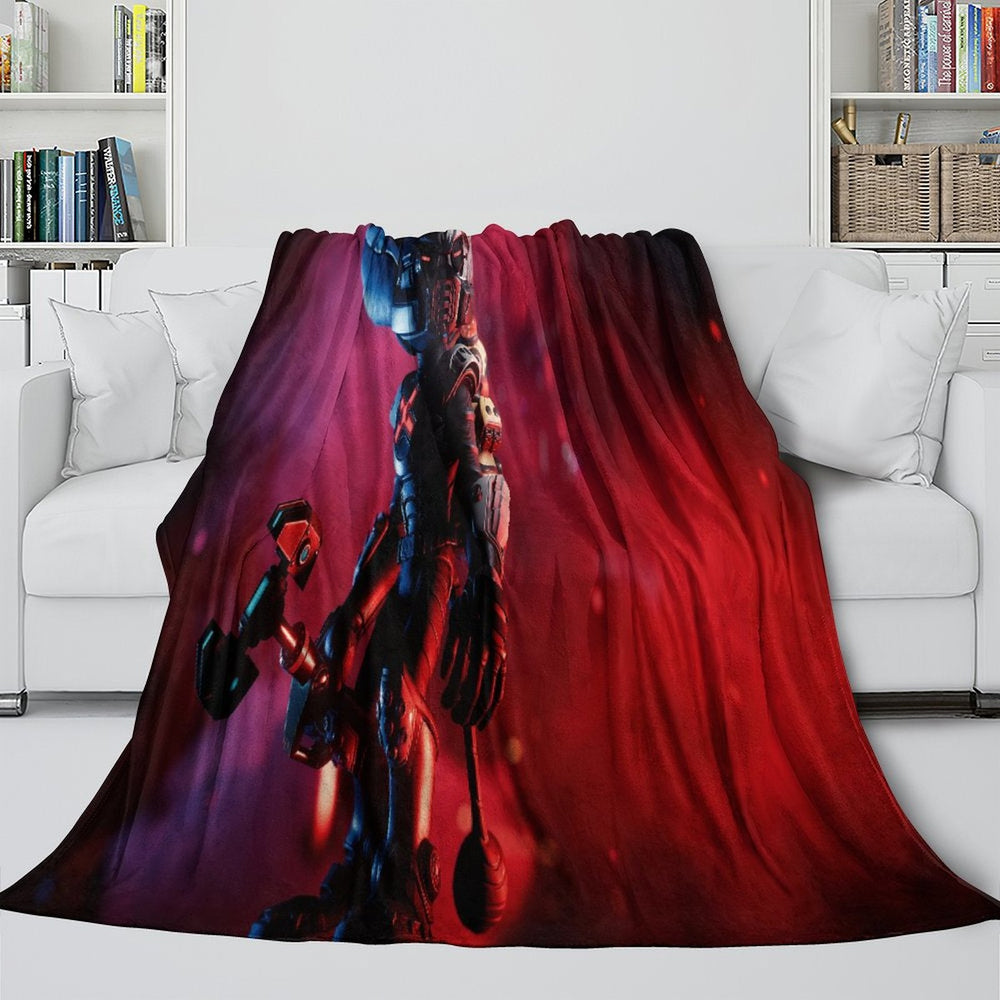 Ratchet Clank Rift Apart Blanket Flannel Throw Room Decoration (Online Order Only)