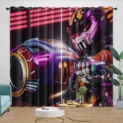 Ratchet Clank Rift Apart Curtains Blackout Window Drapes Room Decoration (Online Order Only)
