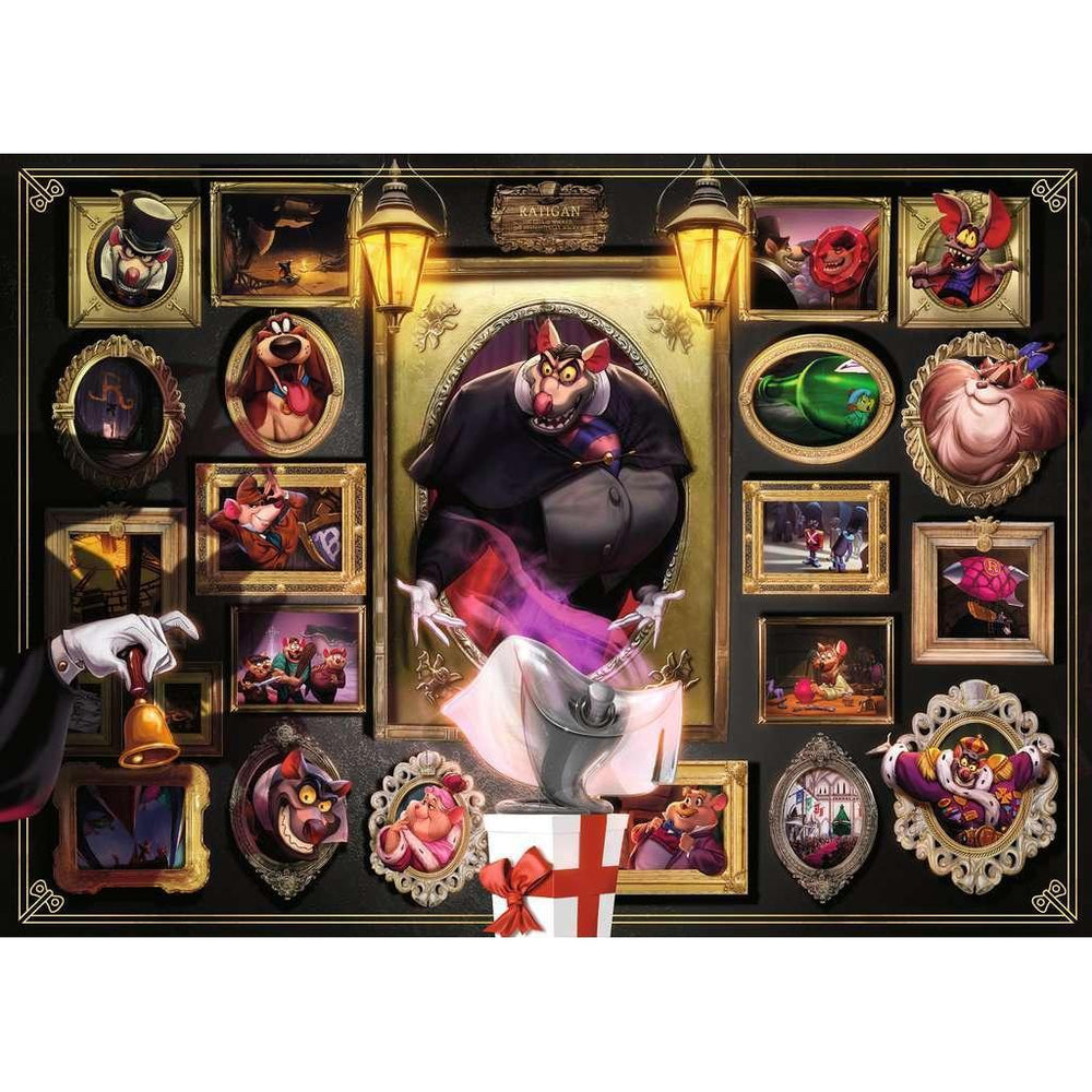 Ratigan "Disney Villainous" 1000 Piece Jigsaw Puzzle Ravensburger (ONLINE ORDER ONLY)
