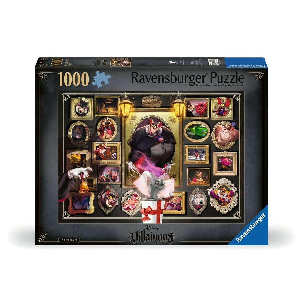 Ratigan "Disney Villainous" 1000 Piece Jigsaw Puzzle Ravensburger (ONLINE ORDER ONLY)