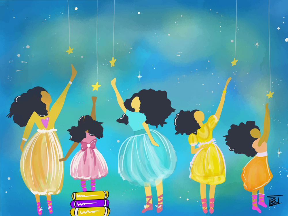 Reach for the Stars Sis, Pink LoMein (Online Order Only)