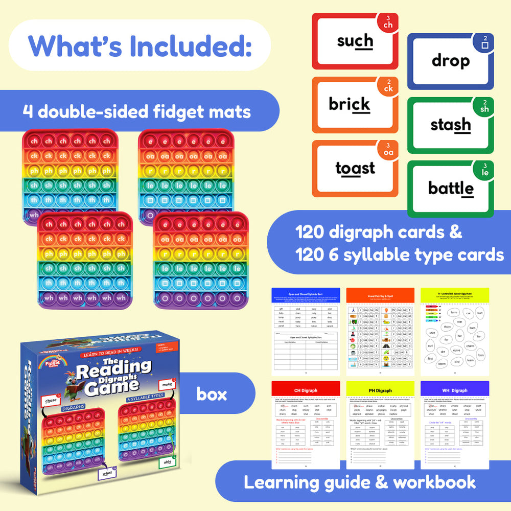 The Reading Digraphs Game (Online Order Only)