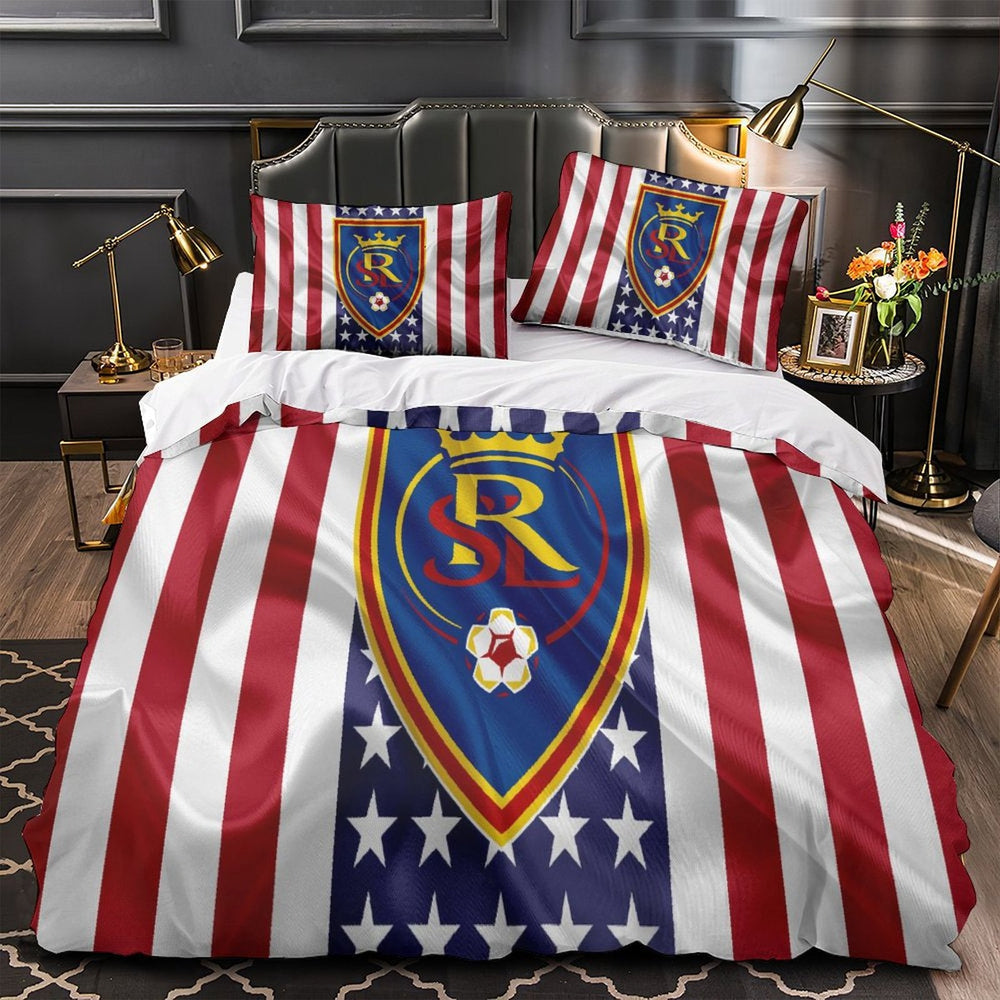 Real Salt Lake Bedding Set Duvet Cover Without Filler (Online Order Only)