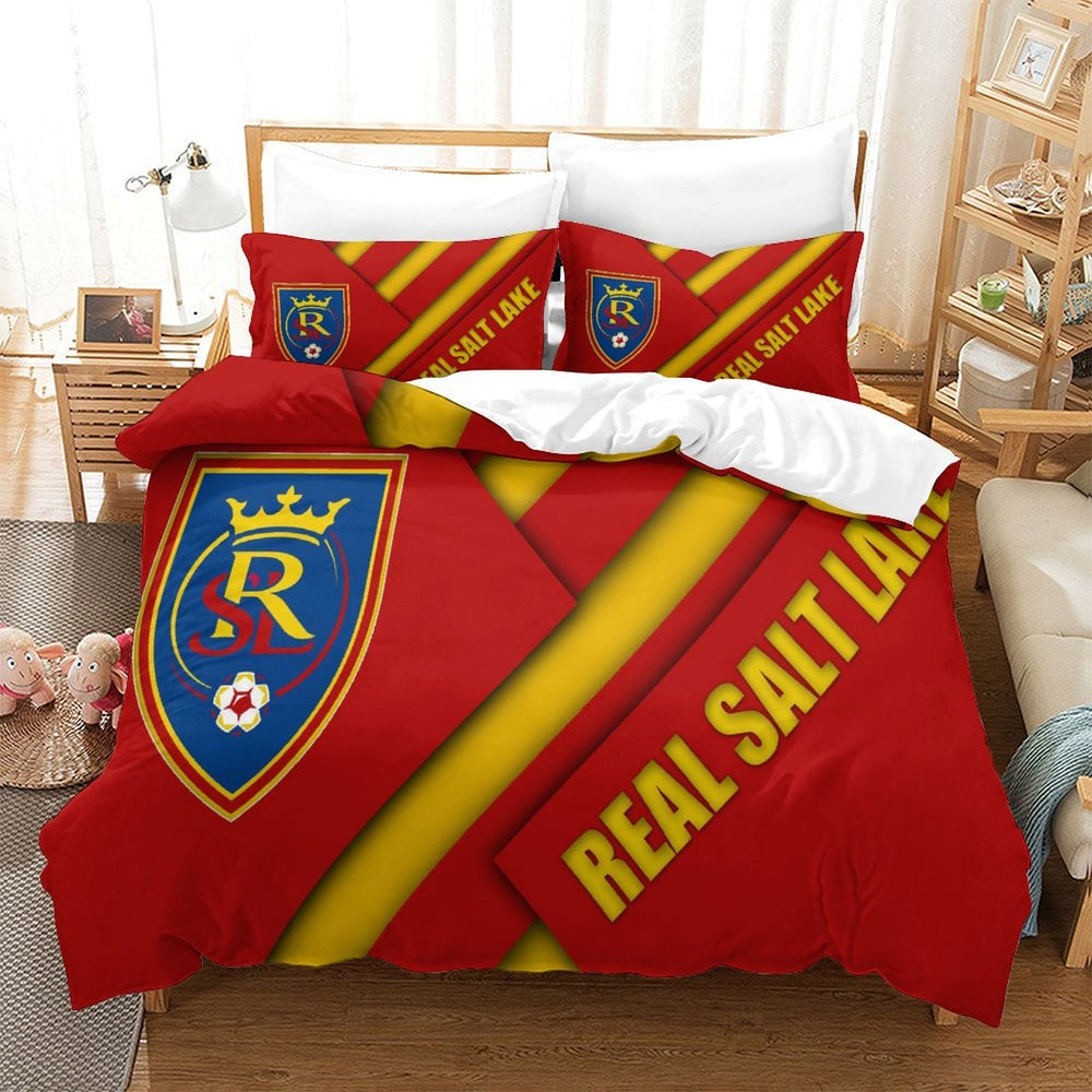 Real Salt Lake Bedding Set Duvet Cover Without Filler (Online Order Only)