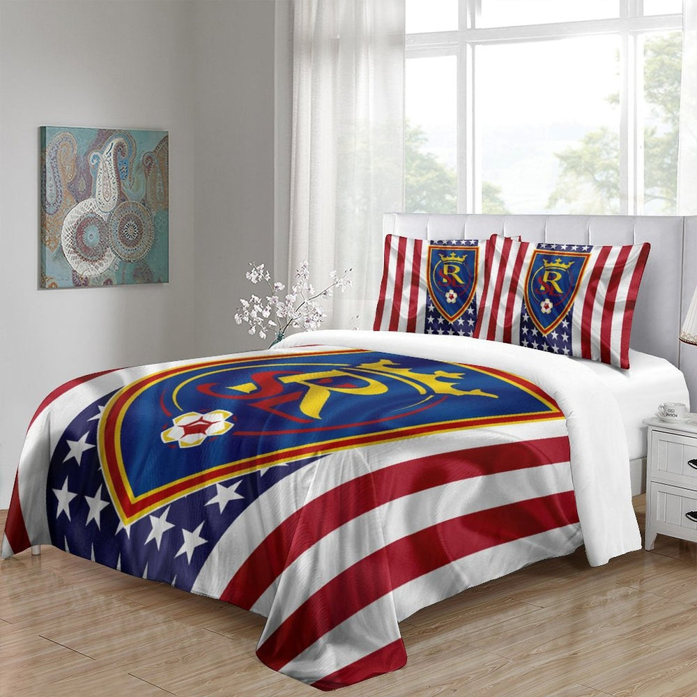 Real Salt Lake Bedding Set Duvet Cover Without Filler (Online Order Only)