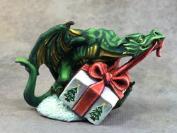 Reaper Miniatures Holiday: Christmas Wrapping Dragon (ONLINE ORDER ONLY)